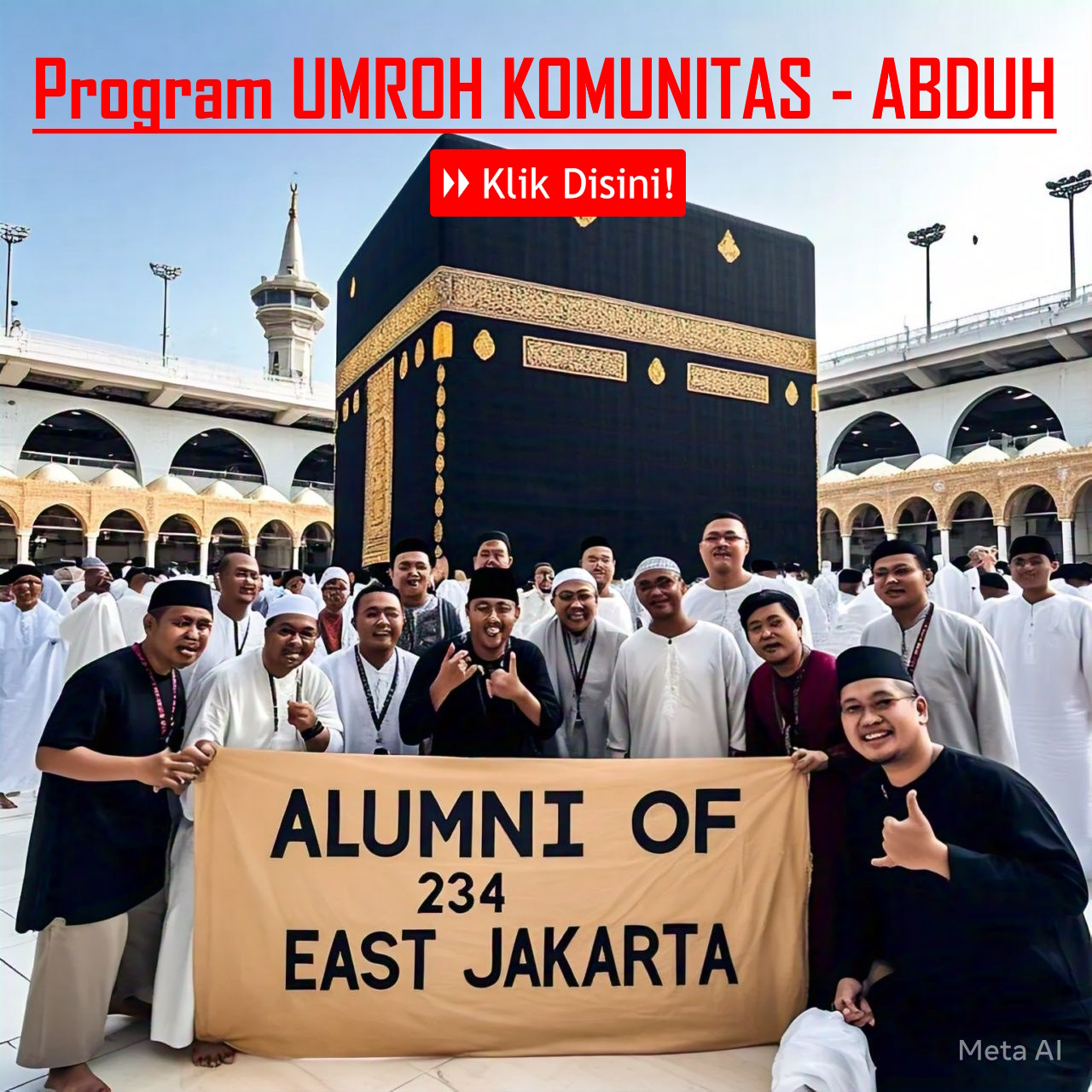 Program UMROH KOMUNITAS bersama ABDUH Warrior